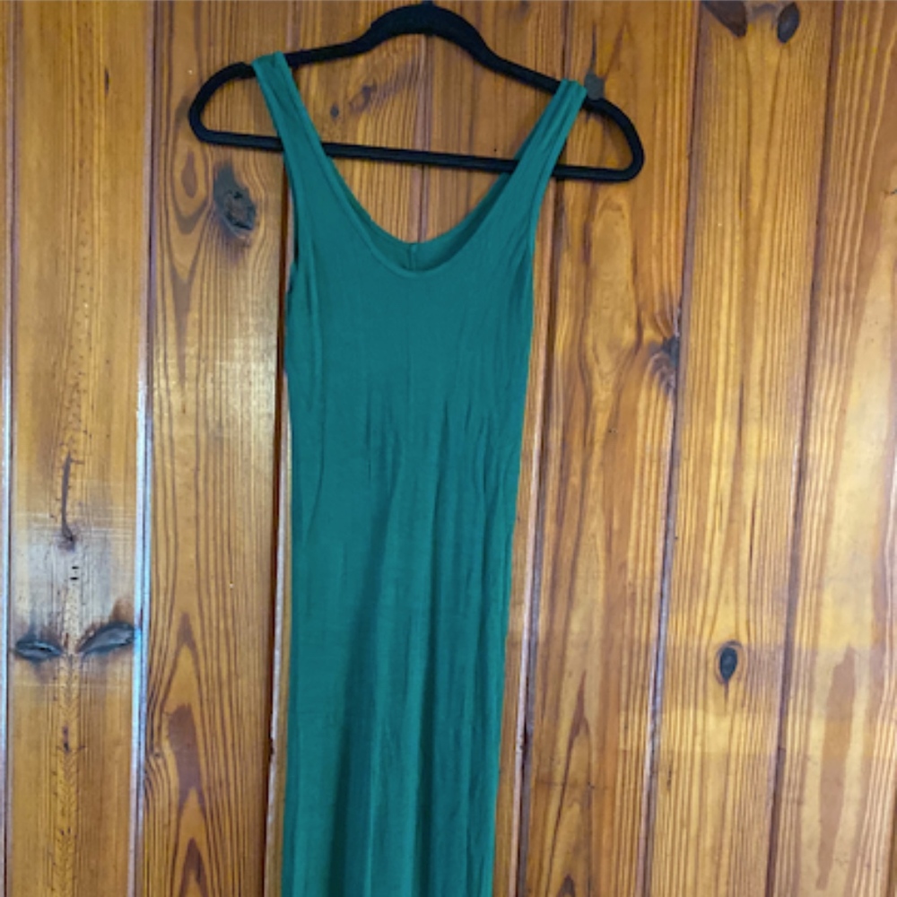 Green Enya Costa tank dress
